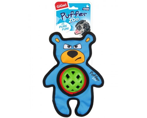 Медведь с пищалкой PUFFER ZOO