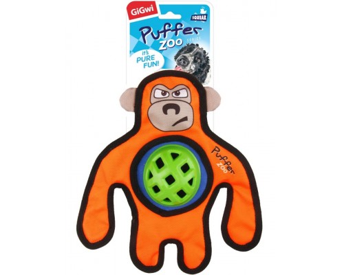 Обезьяна с пищалкой PUFFER ZOO
