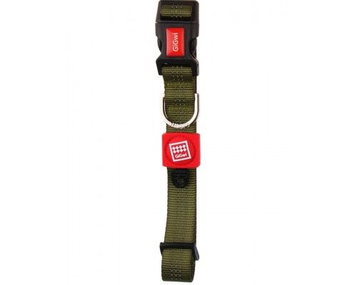 Ошейник зеленый CLASSIC LINE размер XL