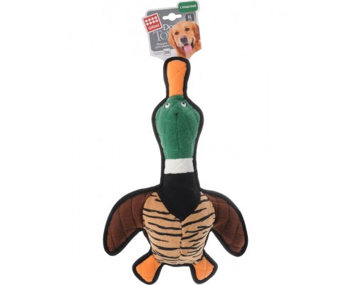 Утка с пищалкой для собак