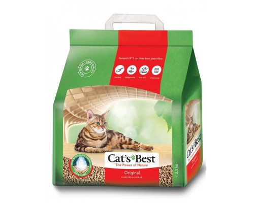 Original наполнитель древесный комкующийся