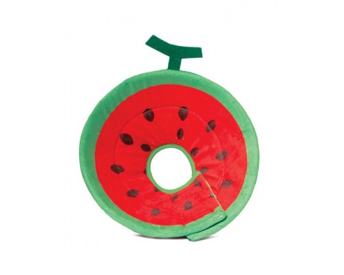 Защитный воротник для животных мягкий "Арбуз"