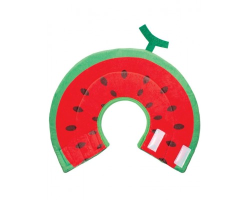 Защитный воротник для животных мягкий "Арбуз"