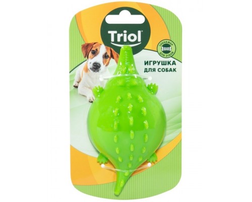 Игрушка для собак "Круглый крокодил"