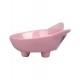 Миска керамическая для кошек Мордочка кошки розовый