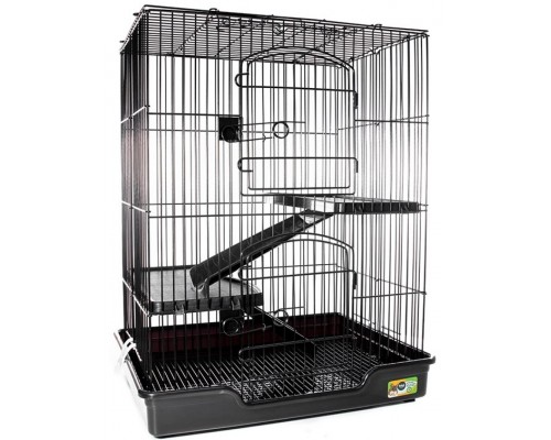 Клетка C5-1 для мелких животных, черная