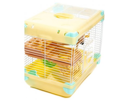 Клетка для мелких животных "Парк приключений", эмаль