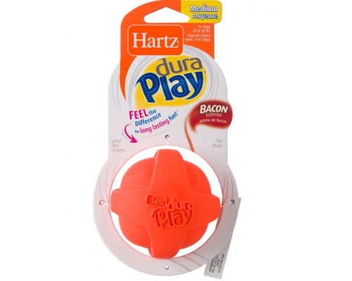 Мяч рельефный, латекс с наполнителем, запах  бекона, средний