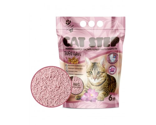 Tofu Lotus растительный комкующийся наполнитель