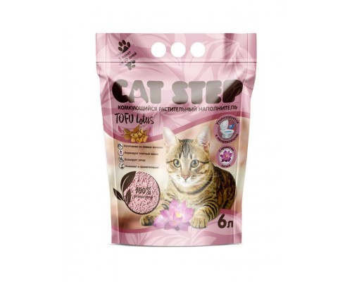 Tofu Lotus растительный комкующийся наполнитель