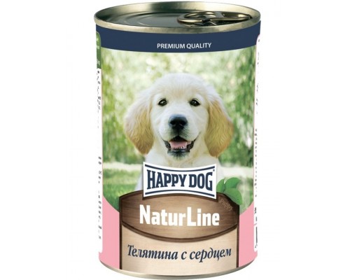 "Natur Line" для щенков телятина с сердцем