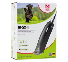 Машинка Moser Max 45 Ask 1245-0070 для стрижки собак и кошек + насадки 10 и 16 мм, нож 1 мм