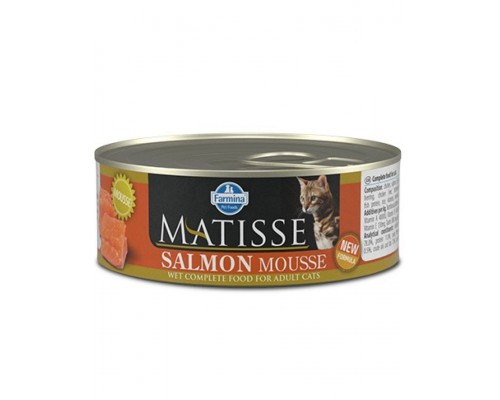 MATISSE Salmon Mousse  мусс для взрослых кошек с лососем