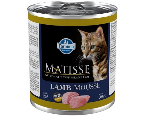 MATISSE Lamb mousse мусс для взрослых кошек с ягненком