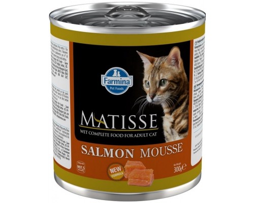 MATISSE Salmon Mousse  мусс для взрослых кошек с лососем