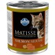 MATISSE Salmon Mousse  мусс для взрослых кошек с лососем