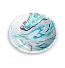 Миска для животных "Marble Swirl", мрамор цветной