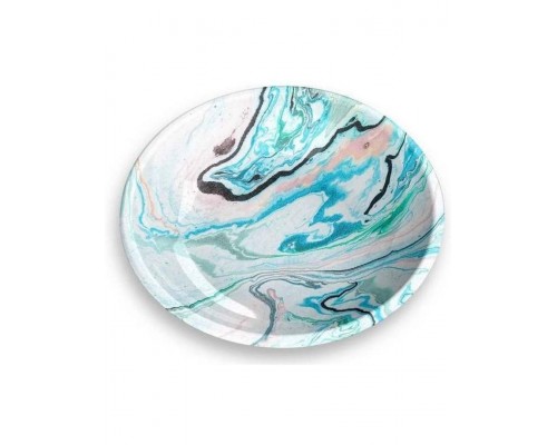 Миска для животных "Marble Swirl", мрамор цветной