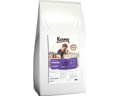 Starter для щенков до 4 месяцев, беременных и кормящих сук с индейкой