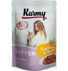 Kitten для котят, беременных и кормящих кошек курица в желе