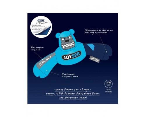 Мини медведь с пищалкой  Joyser Squad Mini Bear, голубой