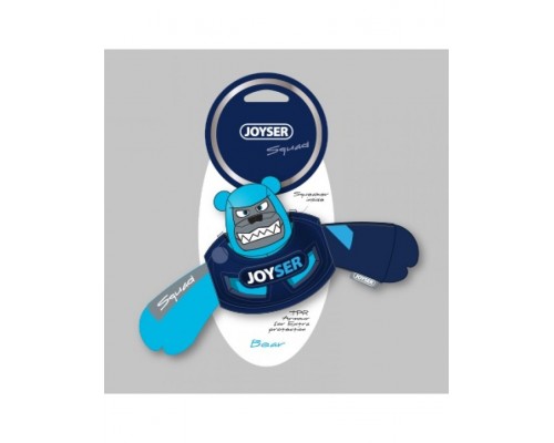 Медведь в броне с пищалкой  Joyser Squad Armored Bear, голубой