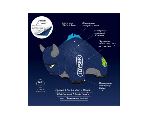 Бык с пищалкой Mightus Bully, синий