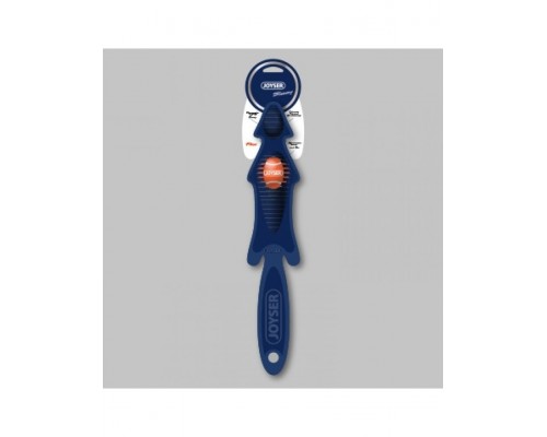 Большая шкура лисы из резины c мячом-пищалкой Slimmy Rubber Skin Fox, синяя