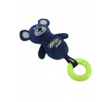 Мишка с резиновым кольцом и пищалкой Joyser Puppy Bear with Ring, синий