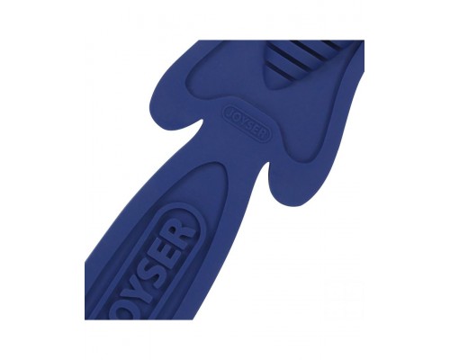 Большая шкура лисы из резины c мячом-пищалкой Slimmy Rubber Skin Fox, синяя