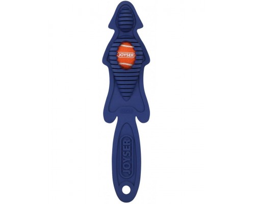 Большая шкура лисы из резины c мячом-пищалкой Slimmy Rubber Skin Fox, синяя