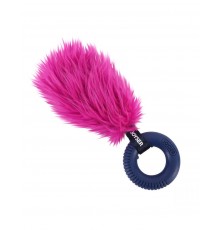 Хвост с резиновым кольцом с пищалкой Joyser Puppy Tail with Ring, розовый