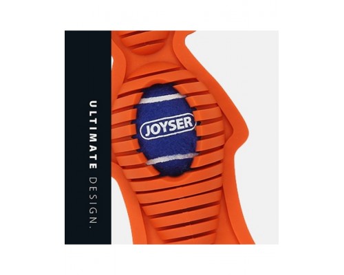 Маленькая шкура лисы из резины c мячом-пищалкой, оранжевая