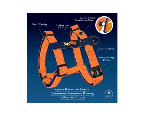 Шлейка Joyser Walk Base Step-in Harness оранжевая