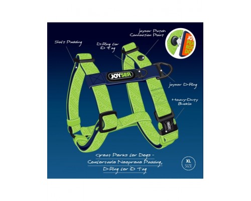 Шлейка Joyser Walk Base Step-in Harness зеленая