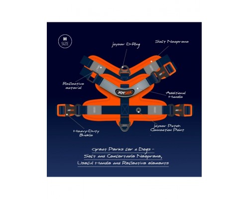 Шлейка Joyser Walk Soft Harness оранжевая