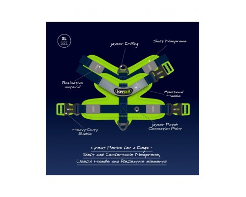 Шлейка Joyser Walk Soft Harness зеленая
