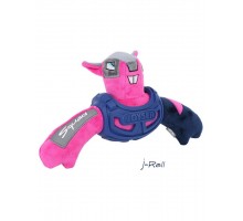 Белка в броне с пищалкой Joyser Squad Armored Squirrel, розовая