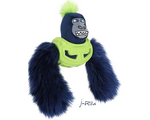 Горилла в броне с пищалкой Joyser Squad Armored Gorilla, синяя
