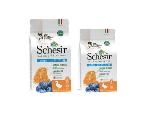 Natural Selection Kitten Duck & Blueberry для котят с уткой