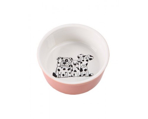 Миска "Собаки Кляксы" керамическая