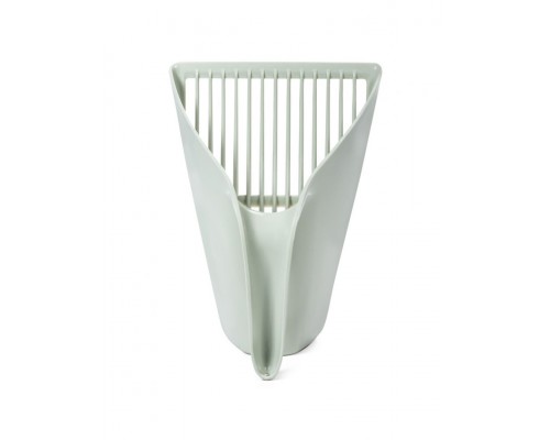 Совок-ковш для кошачьего туалета, оливковый