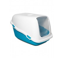 Туалет P920 для кошек закрытый, синий