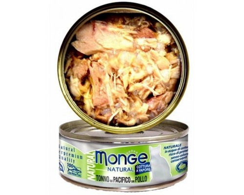 Cat Natural консервы для кошек тихоокеанский тунец с курицей