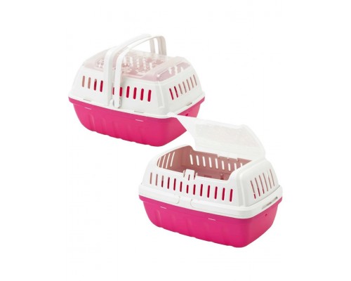 Переноска-корзинка Hipster, большая, ярко-розовая
