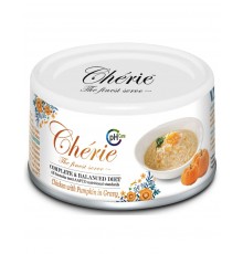 Cherie Complete Balanced Diet консервы для кошек курица с тыквой в соусе