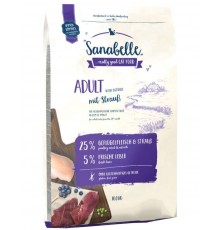 Sanabelle Adult с мясом страуса для взрослых кошек