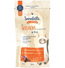 Sanabelle Snack с сайдой и инжиром лакомство для кошек