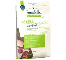 Sanabelle No Grain с птицей для взрослых кошек с чувствительным пищеварением