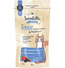 Sanabelle Snack с форелью и клюквой лакомство для кошек